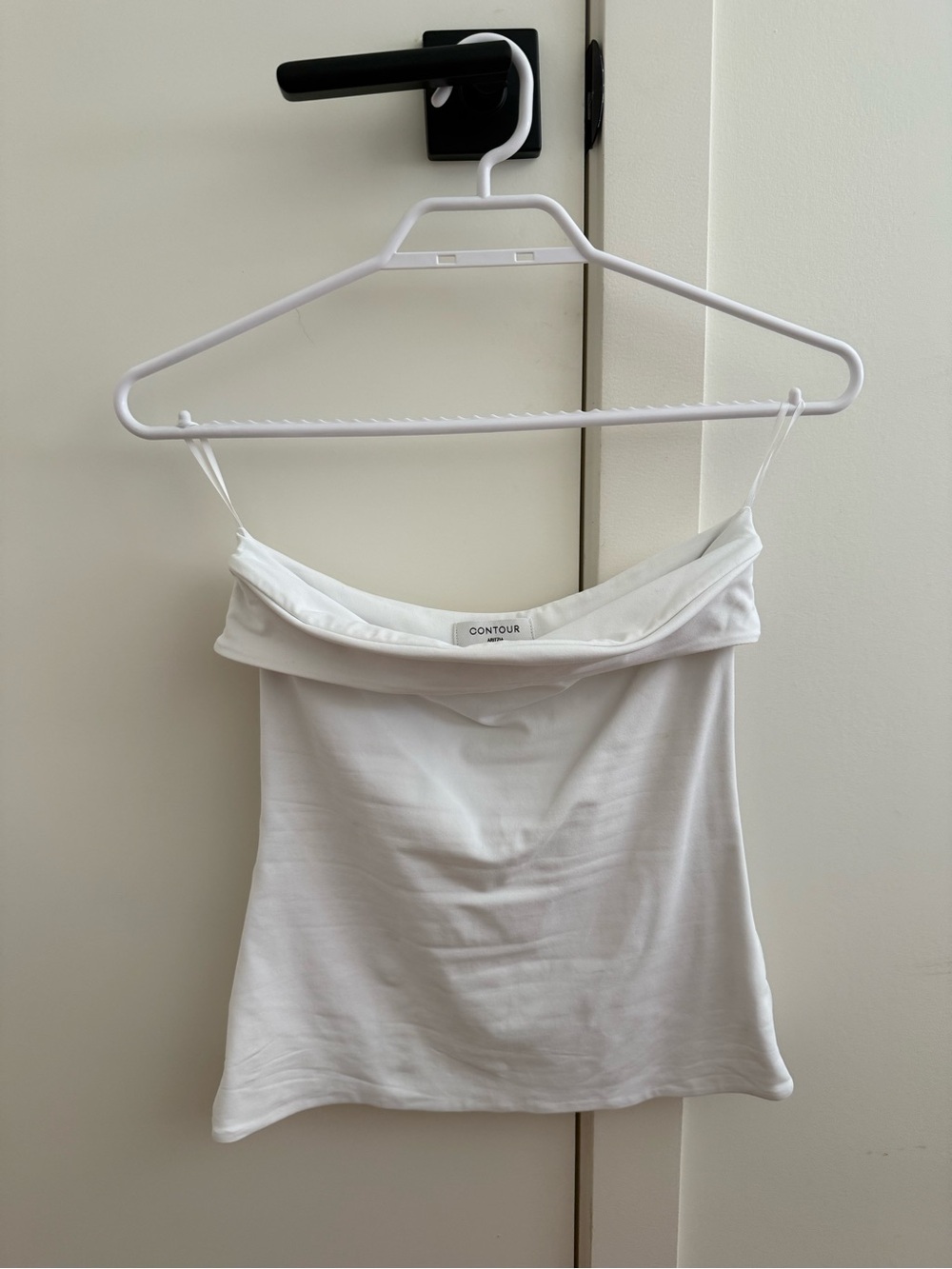 Babaton Contour White Tube Top Size S